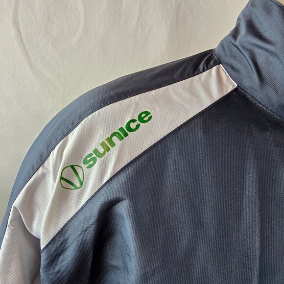 Sunice Gray and White Windbreaker Jacket - Picture 3 of 11